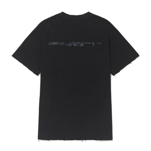 Camiseta Piet Oakley Caution Ripped Vintage Black 2