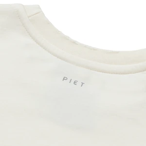 Camiseta Piet Oakley Layered Bone White 3
