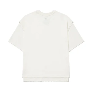 Camiseta Piet Oakley Layered Bone White 2