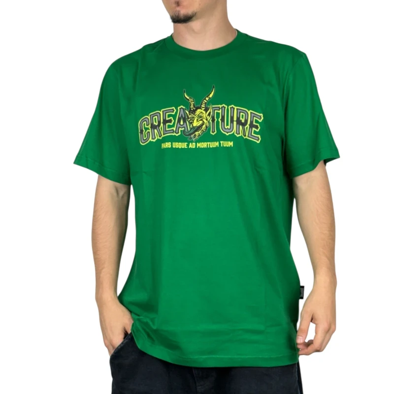 CAMISETA CREATURE DROP OUT VERDE