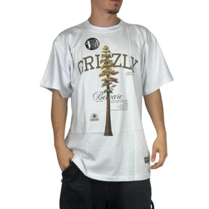 Camiseta Grizzly Tallest Pine Branco 1