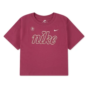 Camiseta Nike Infantil Cozy 4-7a Sweet Beet 1