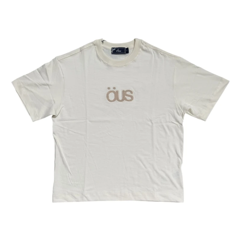 CAMISETA ÖUS HEAVY SEMI LOGO CHENILL PRISTINE