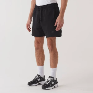 Bermuda New Balance Athletics Logo 5 Preto 2