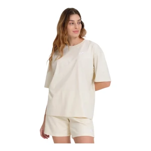 Camiseta New Balance Feminina Over Logo Linho 3
