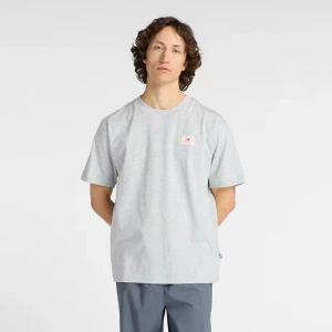 Camiseta New Balance Woven Label Cinza 2 4
