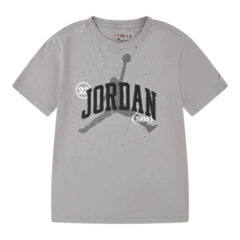 CAMISETA JORDAN INFANTIL 1984 JPMAN 8-16A GRAY