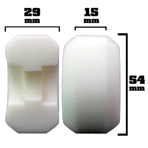 Roda Moska Light Speed 54mm 2