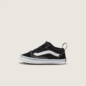Tênis Vans Infantil Old Skool Crib Black White 3