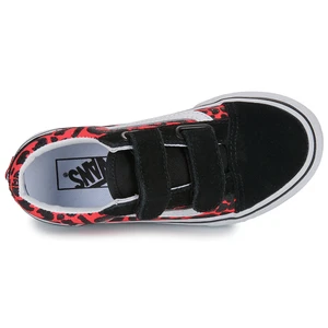 Tênis Vans Infantil Old Skool V Glitter Leopard Pink 2