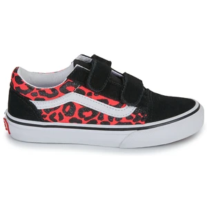 Tênis Vans Infantil Old Skool V Glitter Leopard Pink 5