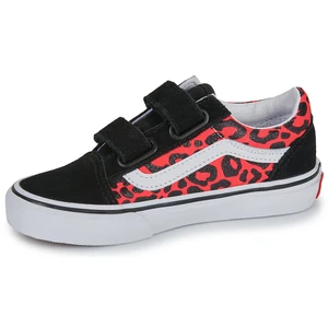 Tênis Vans Infantil Old Skool V Glitter Leopard Pink 6