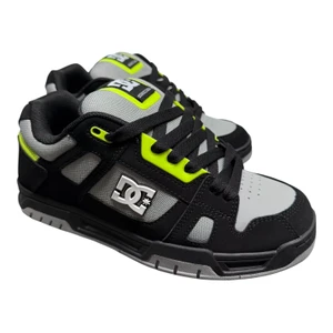 Tênis Dc Stag Black Grey Lime 2