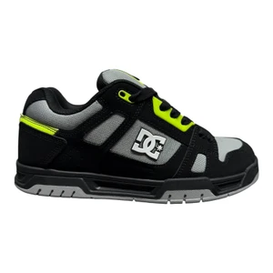 Tênis Dc Stag Black Grey Lime 1