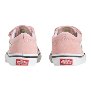 Tênis Vans Infantil Old Skool V Powder Pink White 5
