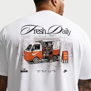 Camiseta Nike Nsw Cafe Swoosh Van Ih1157-100 5