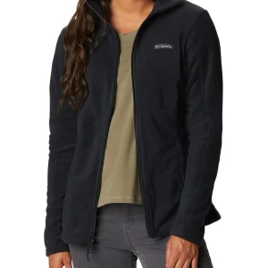 Fleece Columbia Feminino Basin Trail 3 Full Zip Black 2