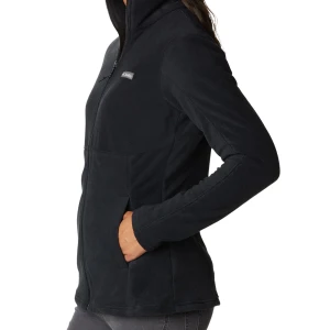 Fleece Columbia Feminino Basin Trail 3 Full Zip Black 6