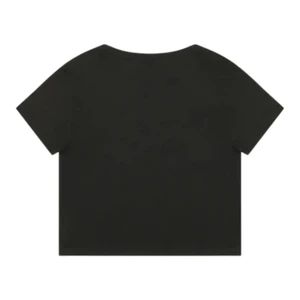 Camiseta Vans Feminina Classic Script Baby Black 2