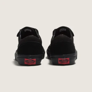 Tênis Vans Infantil Old Skool V Black Black 2