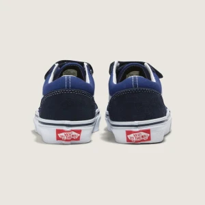 Tênis Vans Infantil Old Skool V Navy True White 2