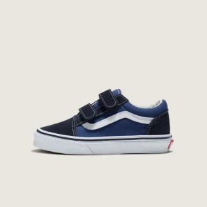 Tênis Vans Infantil Old Skool V Navy True White 4