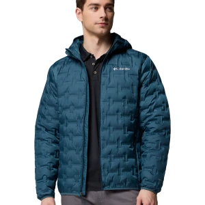 Jaqueta Columbia Delta Ridge 2 Hooded Blue 3