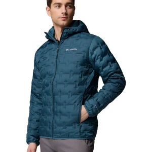 Jaqueta Columbia Delta Ridge 2 Hooded Blue 5