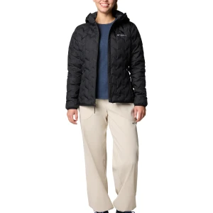 Jaqueta Columbia Feminina Delta Ridge 2 Hooded Black 3