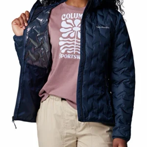 Jaqueta Columbia Feminina Delta Ridge 2 Hooded Navy 4