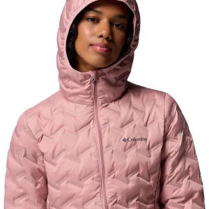 Jaqueta Columbia Feminina Delta Ridge 2 Hooded Pink 5