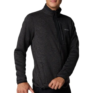Sweater Columbia Weather Full Zip Black Heather 2