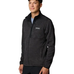 Sweater Columbia Weather Full Zip Black Heather 3