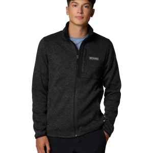 Sweater Columbia Weather Full Zip Black Heather 6