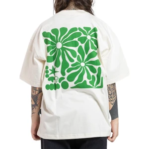 Camiseta Hocks Feminina Over Flores 26788 2