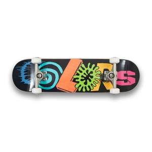 Skate Montado Colors Collagem Preto 2
