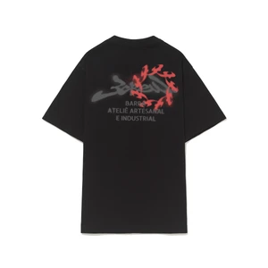 Camiseta Barra Atelie Estencil Preta 2