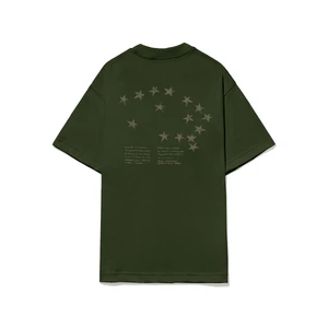 Camiseta Barra Logo Constelação Verde 2
