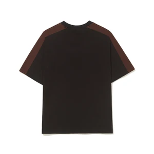 Camiseta Barra Recortada B Garça Preta 2