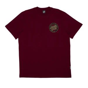 Camiseta Santa Cruz Loco Dot Vinho 2