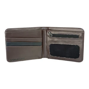 Carteira Volcom Slim Stone Marrom Escuro 3