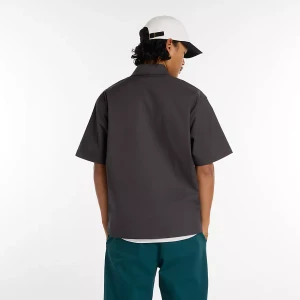 Camisa New Balance Num Bttn Abr Grey 3