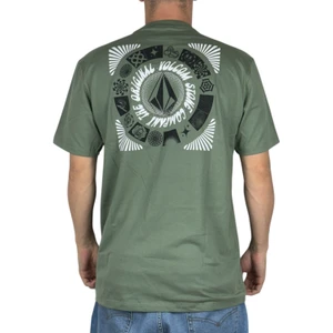 Camiseta Volcom Round Out Verde Claro 1