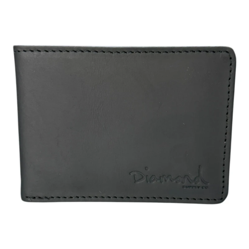 CARTEIRA DIAMOND OG SIGN FOLD BLACK