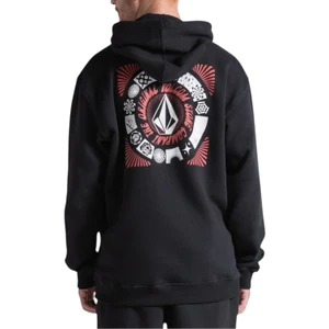 Moletom Volcom Circle Stoned Preto 1