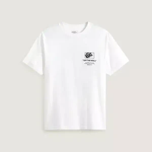 Camiseta Vans Stacked Hi White 5