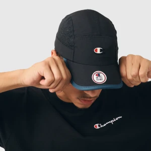 Boné Champion 5 Panel Mesh C Black 3