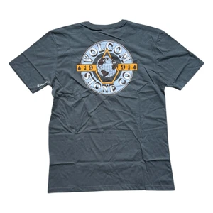 Camiseta Volcom Earth Tripper Cinza Chumbo 3