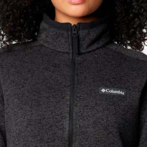 Jaqueta Columbia Feminina Sweater Full Zip 2 Black Htr 5