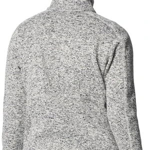 Jaqueta Columbia Feminina Sweater Full Zip 2 Chalk Htr 2